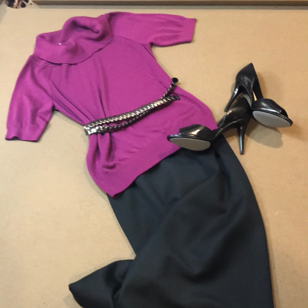 EUC VINTAGE Paul Stanley WOOL SKIRT